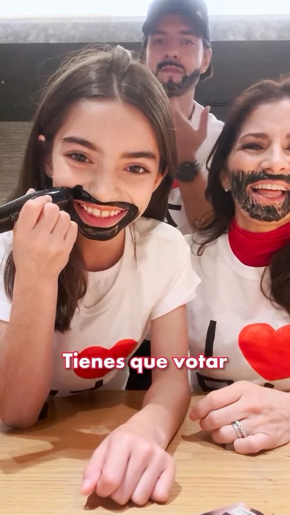Aitana se divirtió mucho con esta dinámica familiar para sorprender a su papá