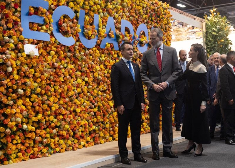 Reyes Felipe y Letizia en Fitur