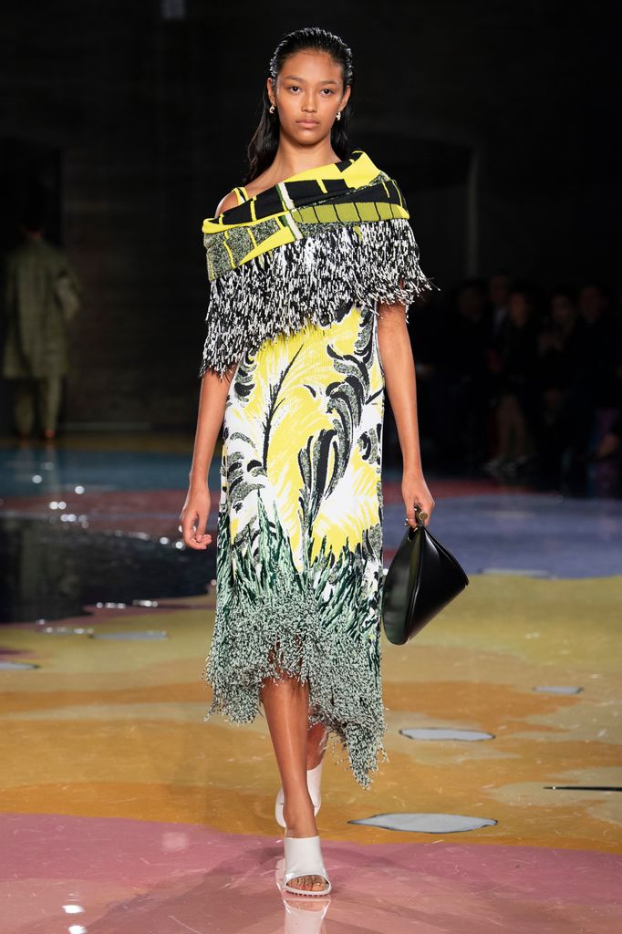 En el desfile de Bottega Veneta SS23