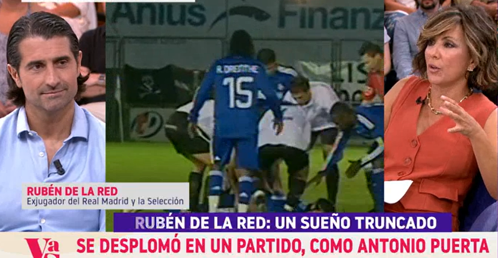 Rubén de la Red en su entrevista con Sonsoles Ónega