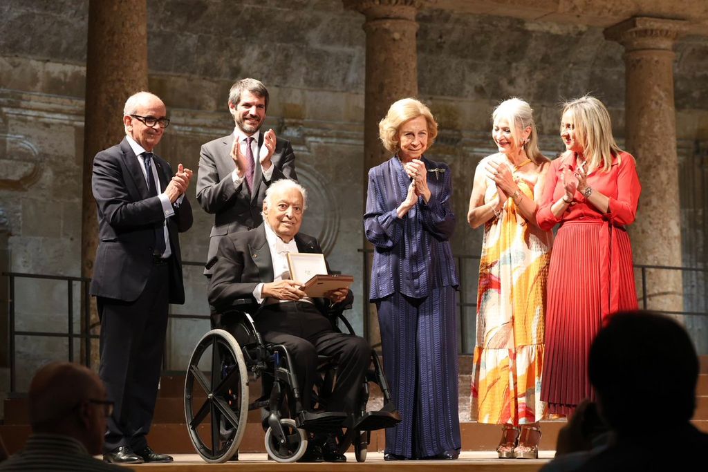 La reina Sofía en la 75.ª edición del Festival de Música y Danza de Granada, 2026.