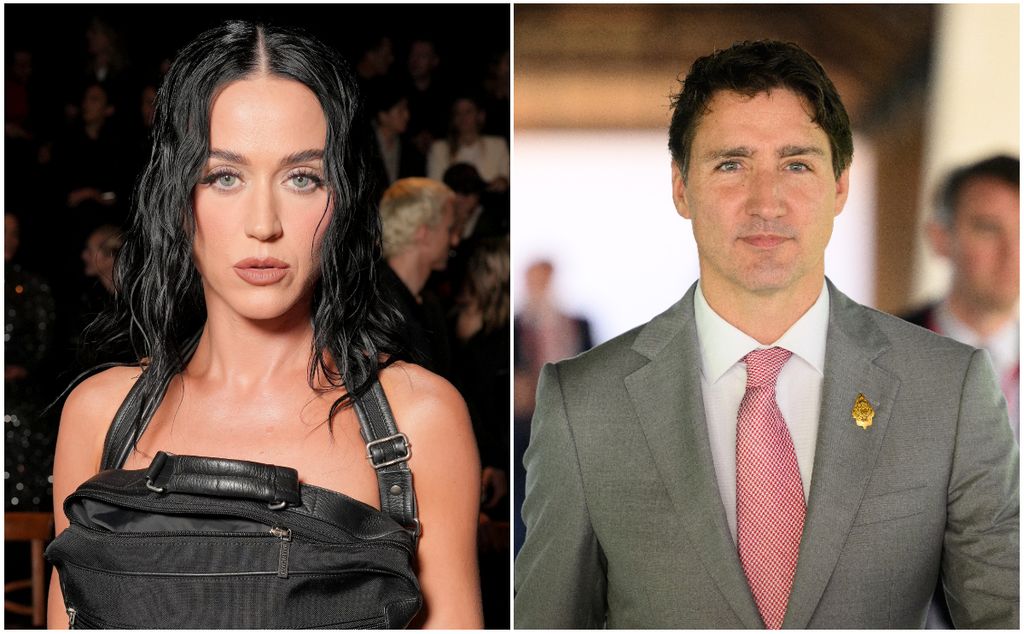 Katy Perry y Justin Trudeau