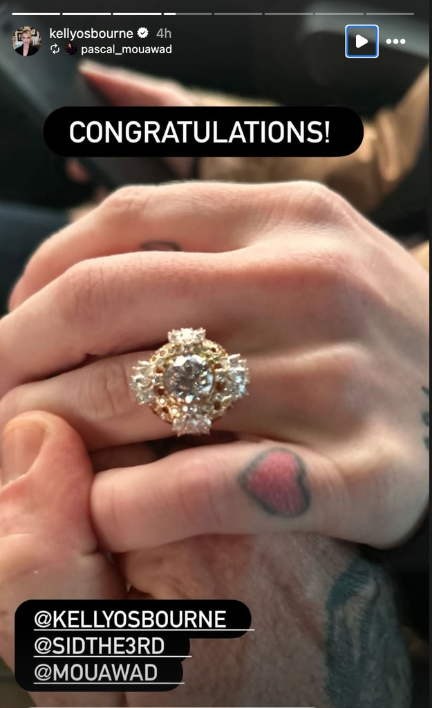 El anillo de Kelly está valuado en unos 110 mil dólares y fue hecho por Mouawad 