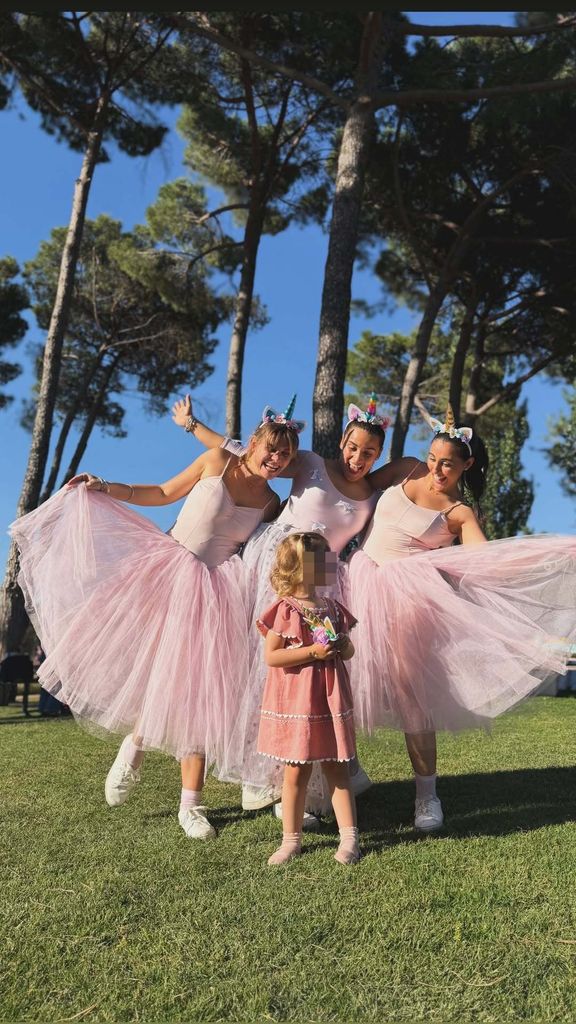 Las imágenes del tercer cumpleaños de Philippa, la hija mayor de Isabelle Junot