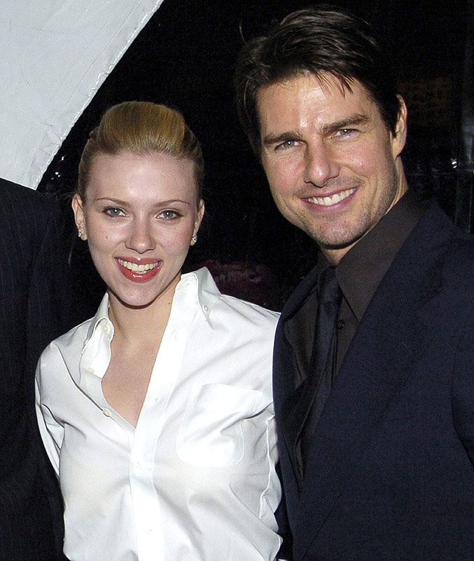 Scarlett Johansson y Tom Cruise