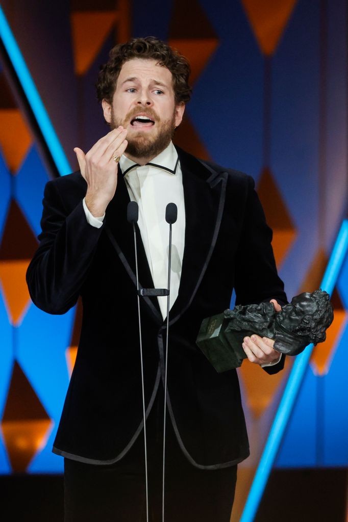 Álvaro Cervantes, ganador del Goya a mejor actor de reparto por 'Sorda'