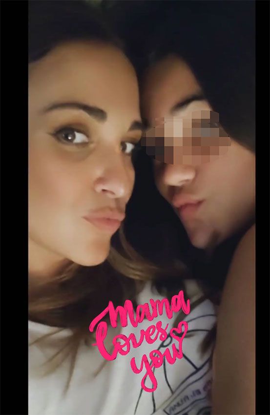Paula Echevarría y su hija Daniella