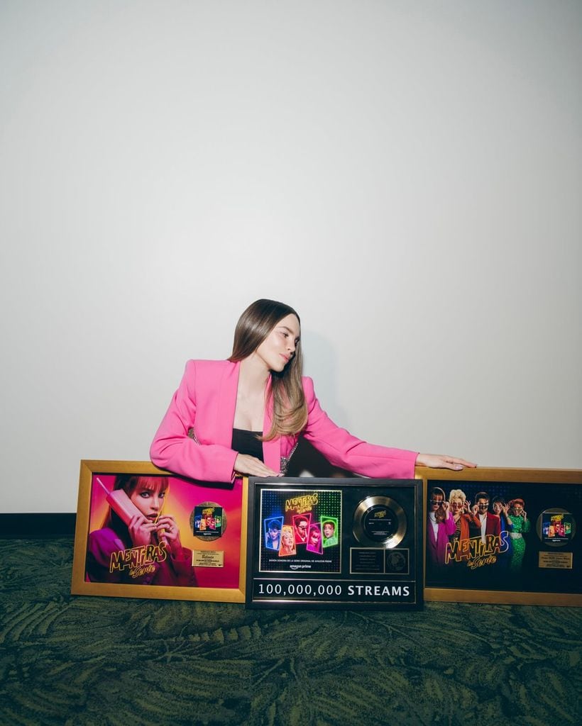Belinda recibió el reconocimiento por el éxito del soundtrack de 'Mentiras'