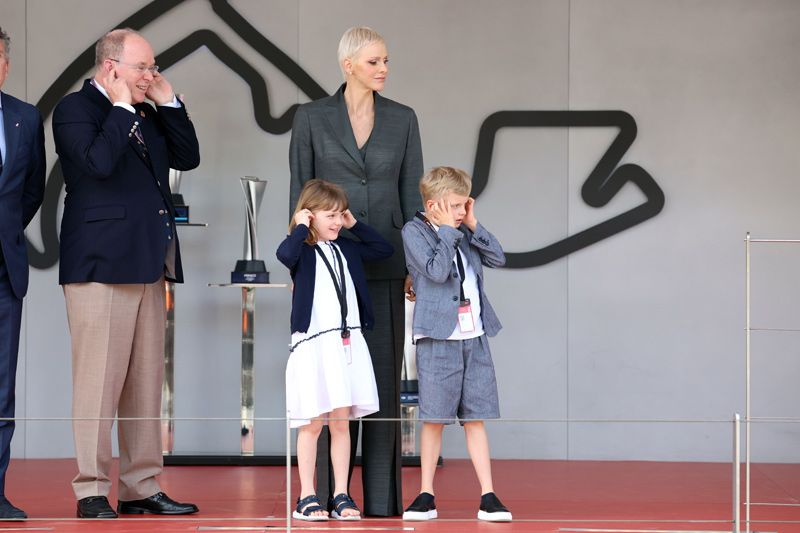 Charlene de Mónaco ha reaparecido con su marido y sus hijos tras 15 meses de ausencia