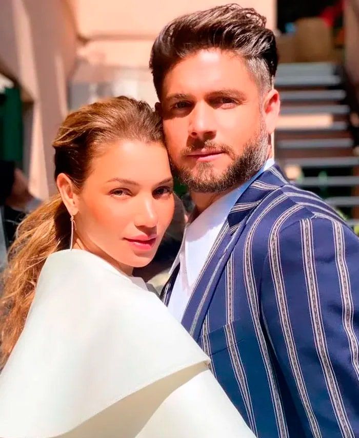 Horacio Pancheri y su novia
