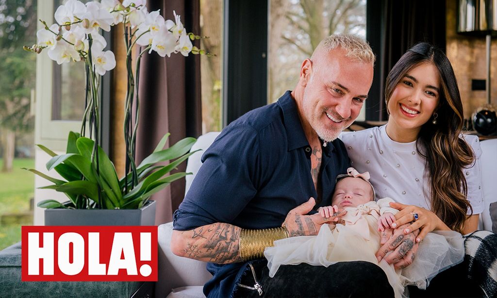 gianluca vacchi y sharon fonseca nos presentan a su hija blu jerusalema