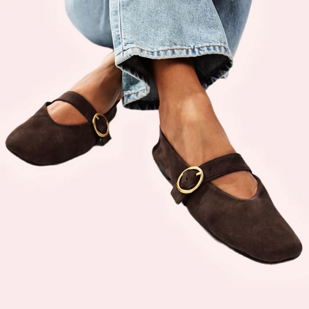 Merceditas marrones de Asos