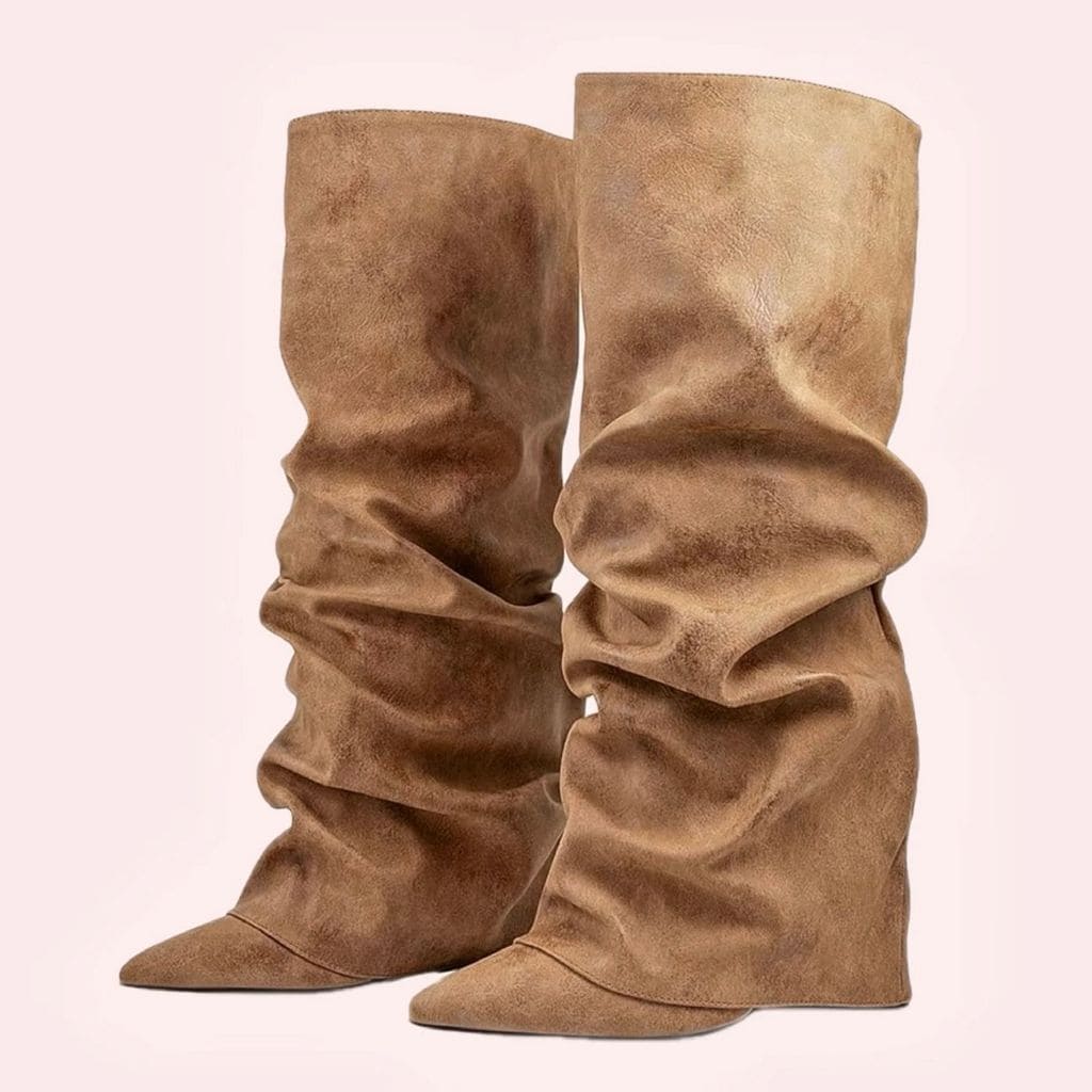Botas slouchy de Amazon