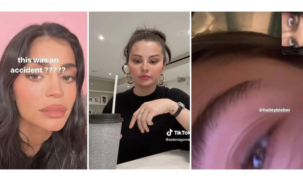 Kylie Jenner, Selena Gomez y Hailey Bieber