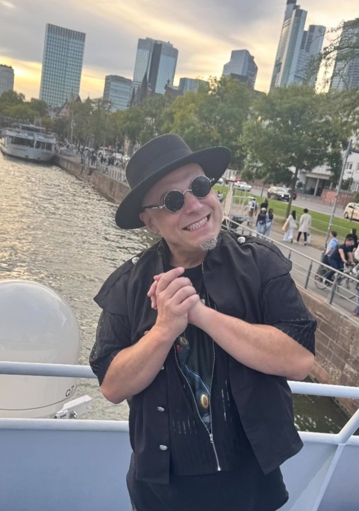 Bruno Kramm días antes de su fatídico concierto en Granada