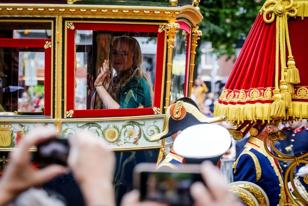 Amalia de Holanda en el Día del Príncipe el 17 de septiembre de 2024