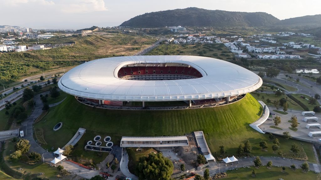 El estadio Akron, al occidente del país será sede de cuatro partidos de fase de grupos