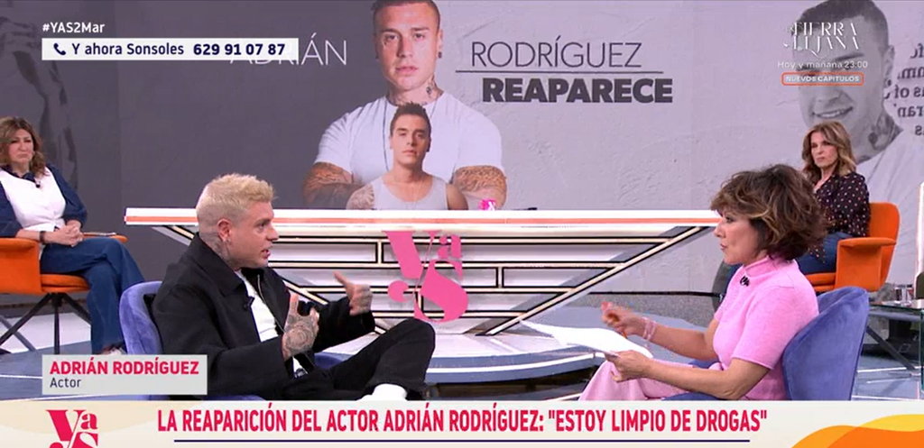 Adrián Rodríguez en 'Y ahora Sonsoles'