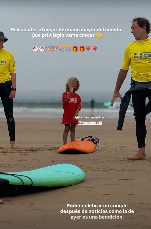 Rodri Fuertes también ha felicitado a Hugo