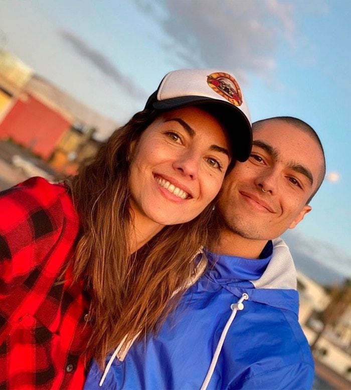 Bárbara Mori y su hijo Sergio