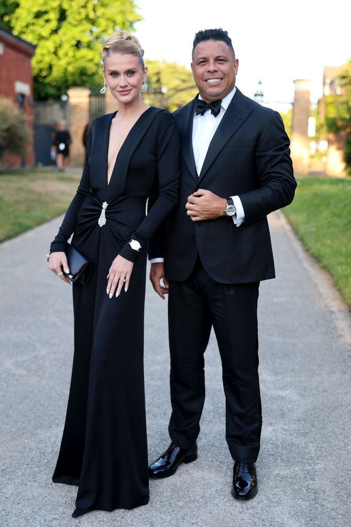 Ronaldo Nazario y Celina Locks 