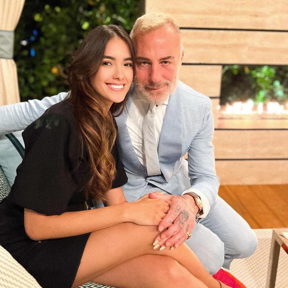 Gianluca Vacchi y Sharon Fonseca
