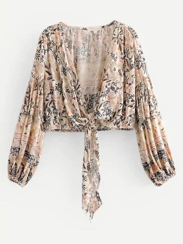 Crop top de Shein