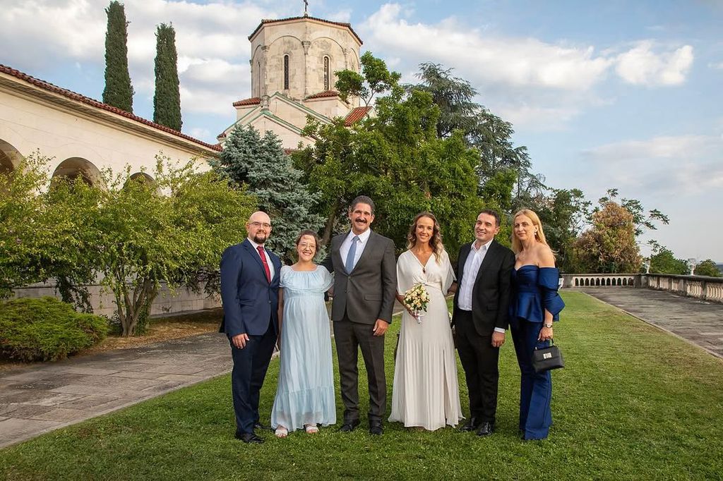 Boda de los príncipes Alejandro y Vesna de Serbia, en Sevilla