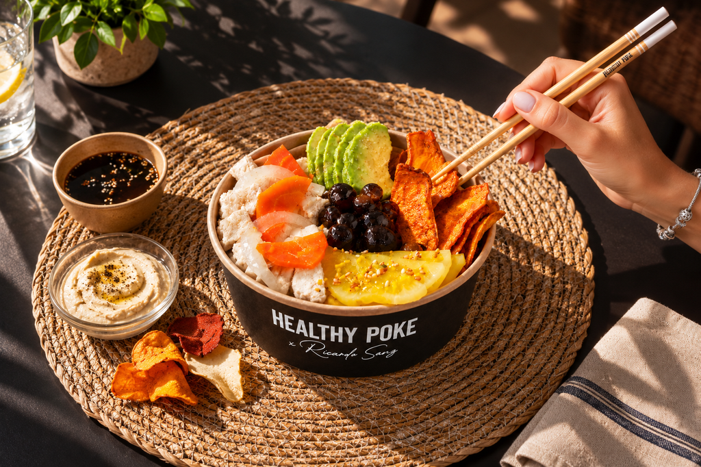 Poke bowl Aki Poke de Healthy Poke con Ricardo Sanz