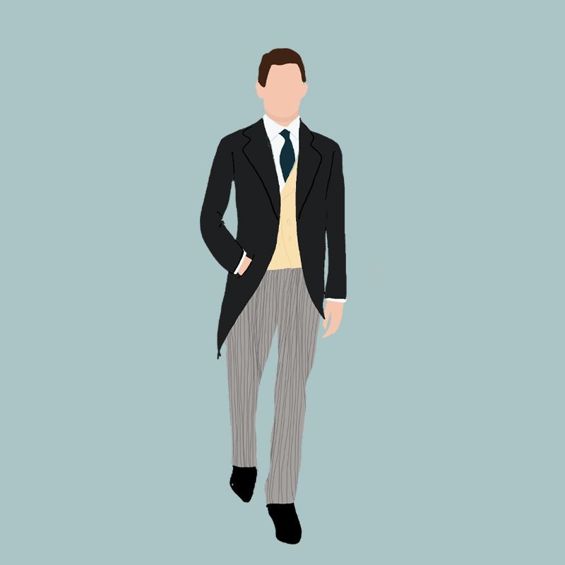 Look de novio de boda clásico