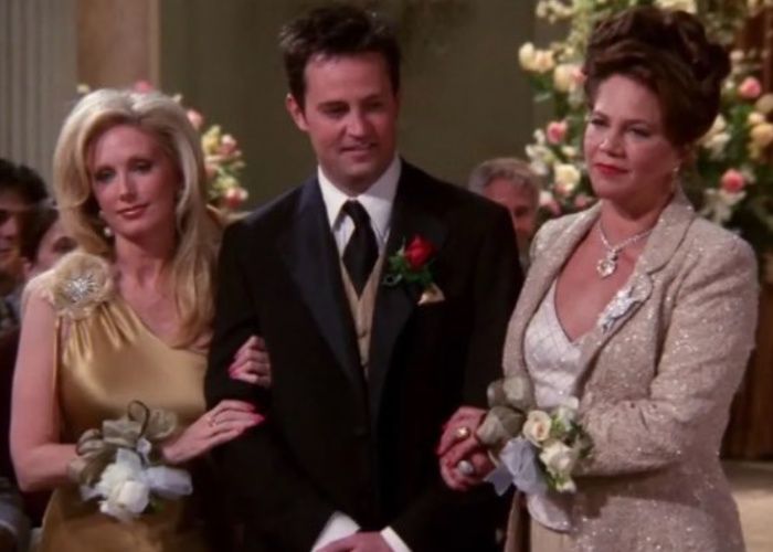 Matthew Perry y Morgan Fairchild