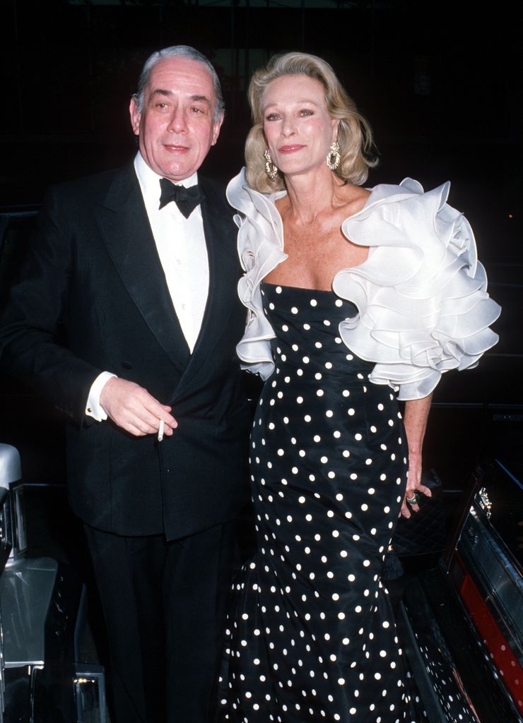 Nan Kempner vestido lunares