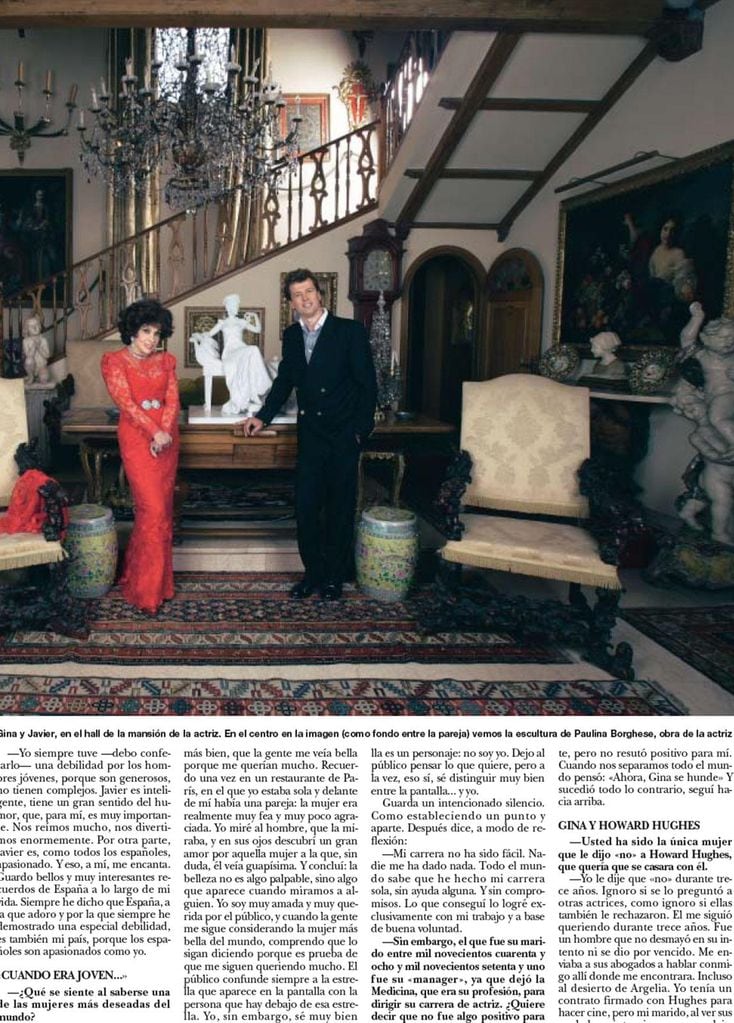 Gina Lollobrigida boda