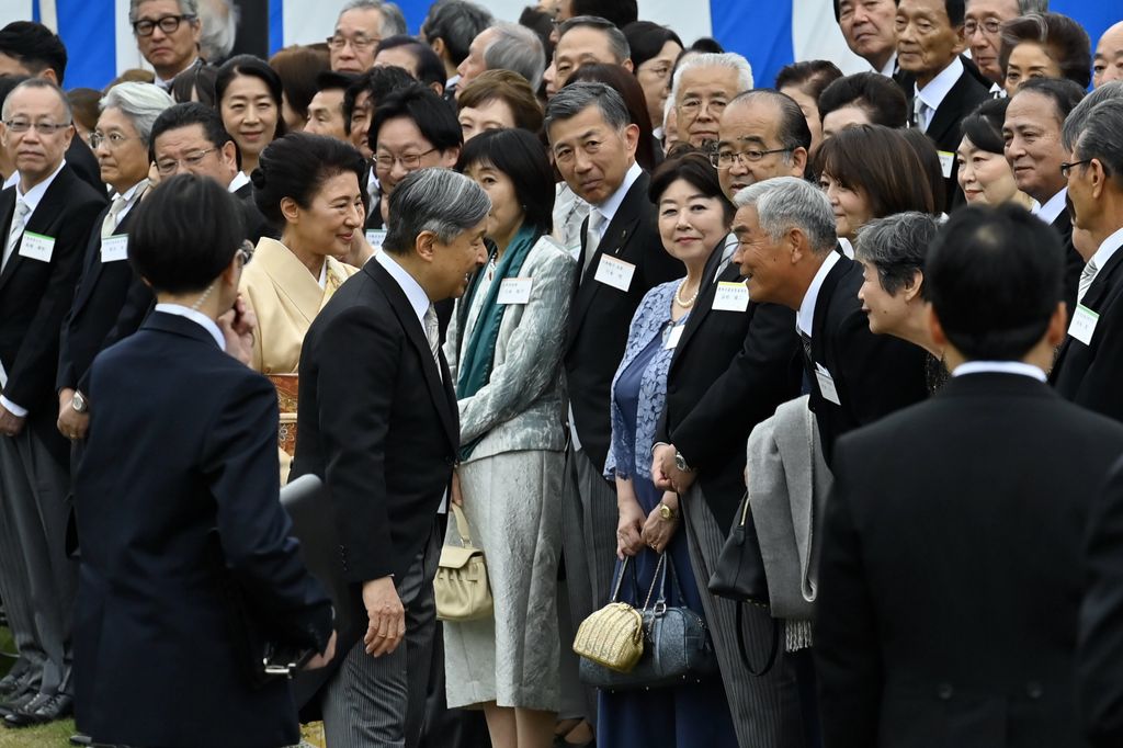 Fiesta de otoño en el jardín del Palacio Imperial de Akasaka en Tokio el 29 de octubre de 2026