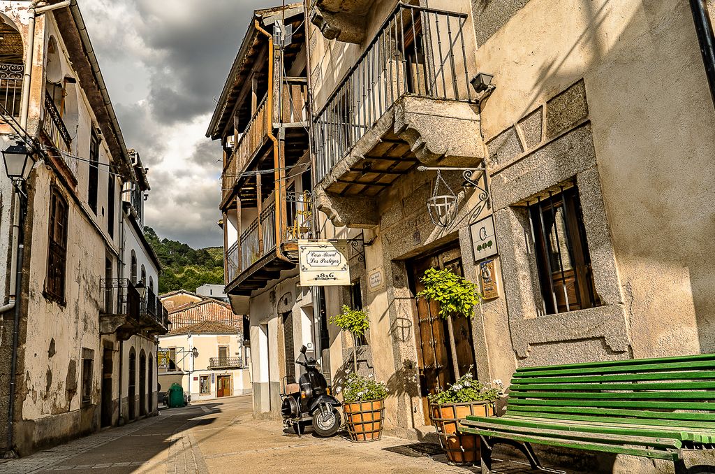 Casco antiguo de Baños de Montemayor, Cáceres