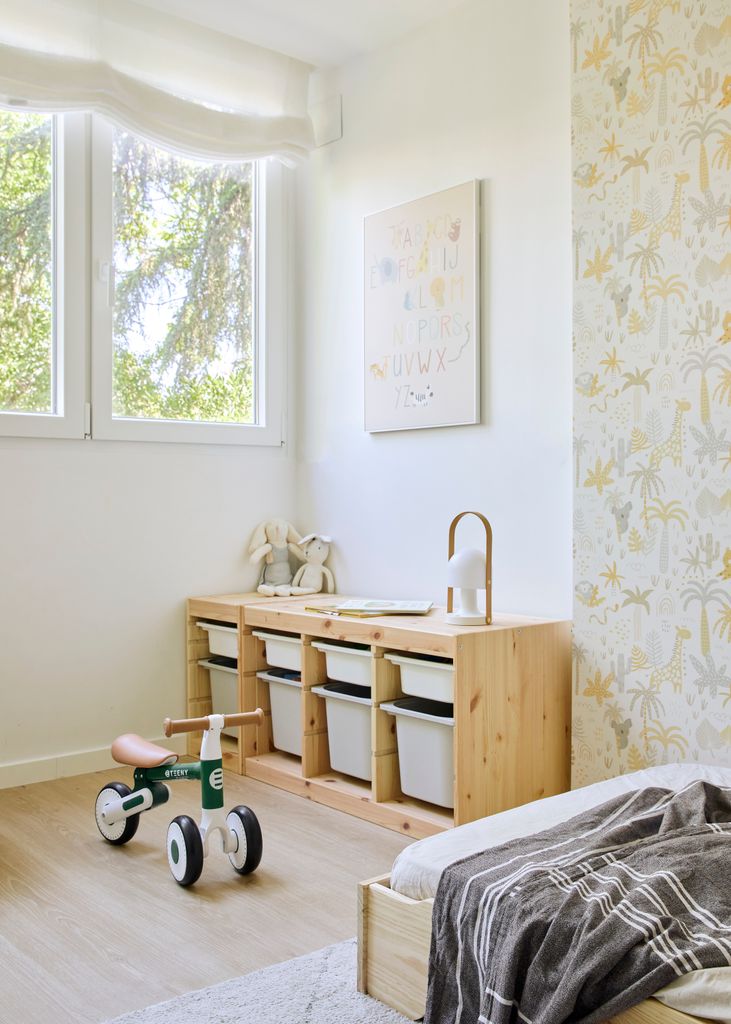 Zona de juegos de habitación infantil