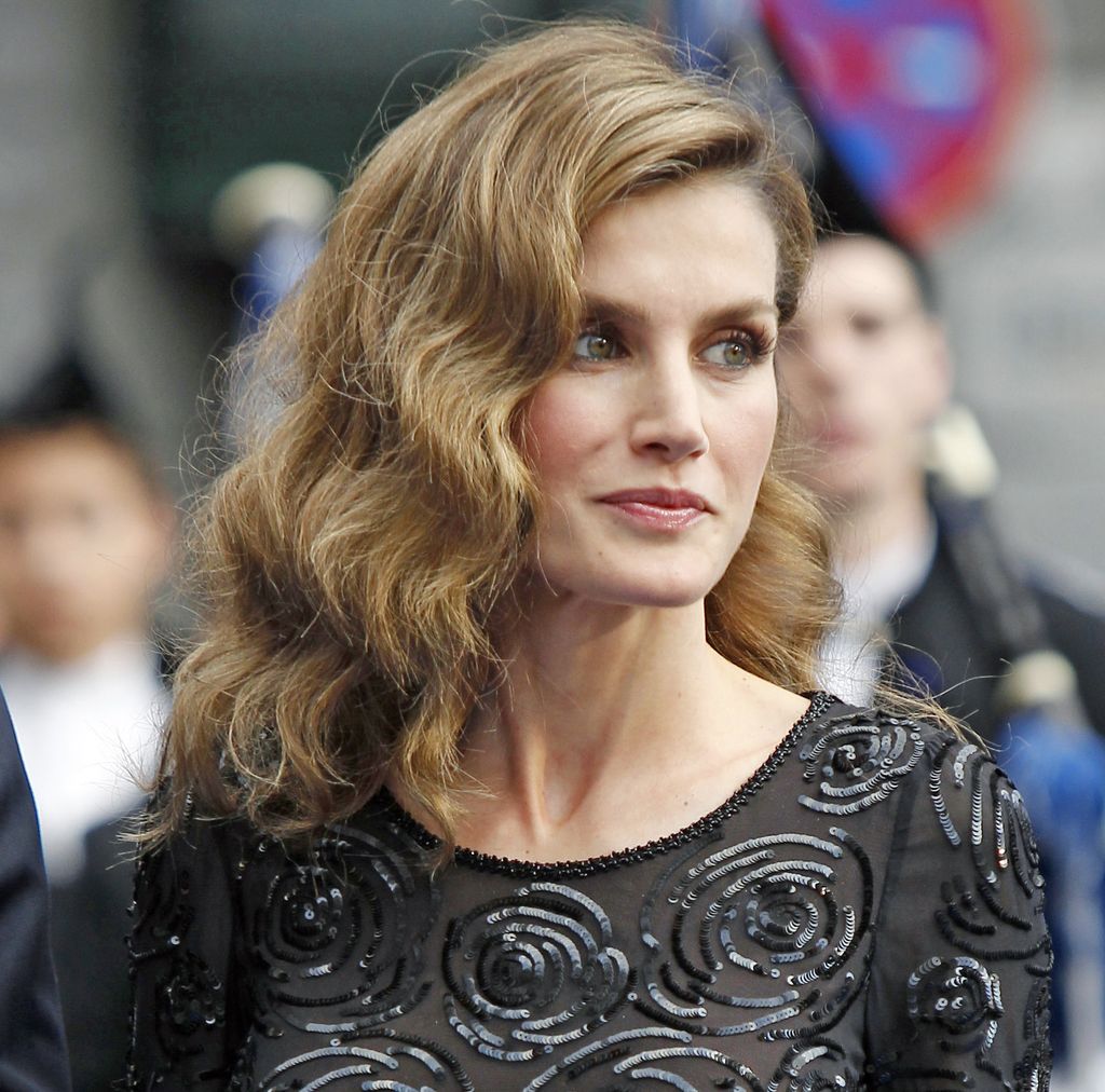 Letizia en los Premios Príncipe de Asturias en Oviedo, el 26 de octubre de 2012