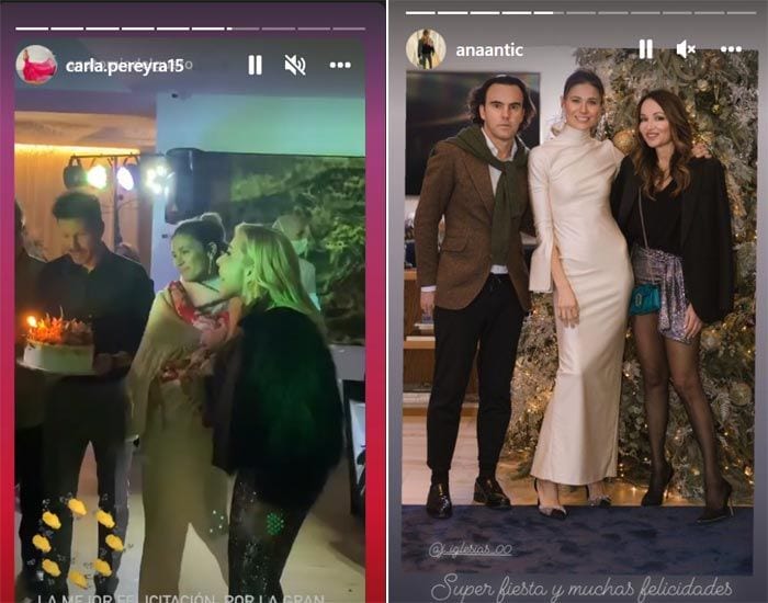 Carla Pereyra y su  fiesta de cumpleaños