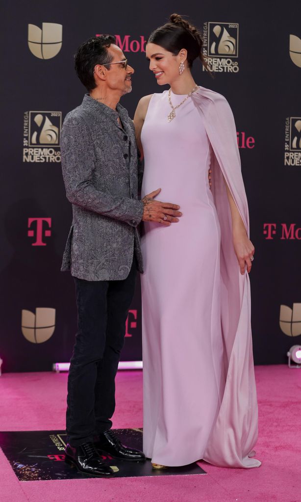 Marc Anthony y Nadia Ferreira