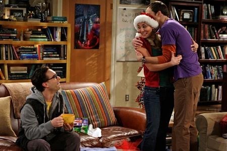 Penny consigue emocionar a Sheldon con su regalo de Navidad