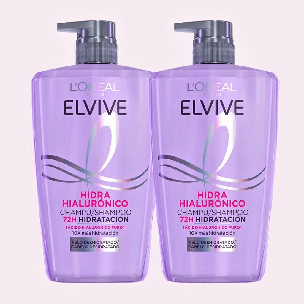Rutina Elvive Hidra Hialurónico Champús 2x1L