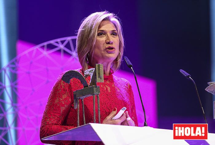 Julia Otero en los premios Ondas de 2018