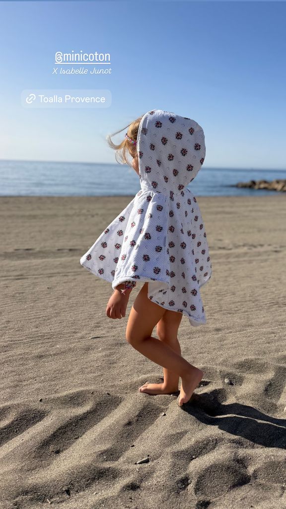 La pequeña cumplió 3 años el pasado 11 de junio