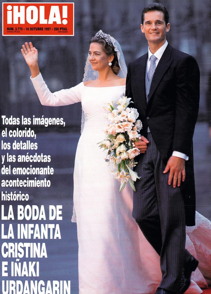 PORTADAS HOLA INFANTA CRISTINA E IÑAKI URDANGARIN