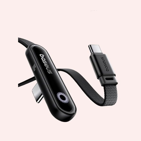 Cable USB-C en ángulo recto para gaming de Baseus