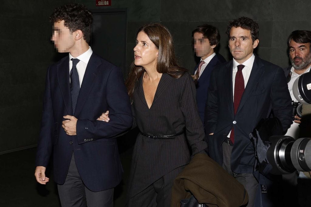 Jose Maria Aznar Botella y su esposa