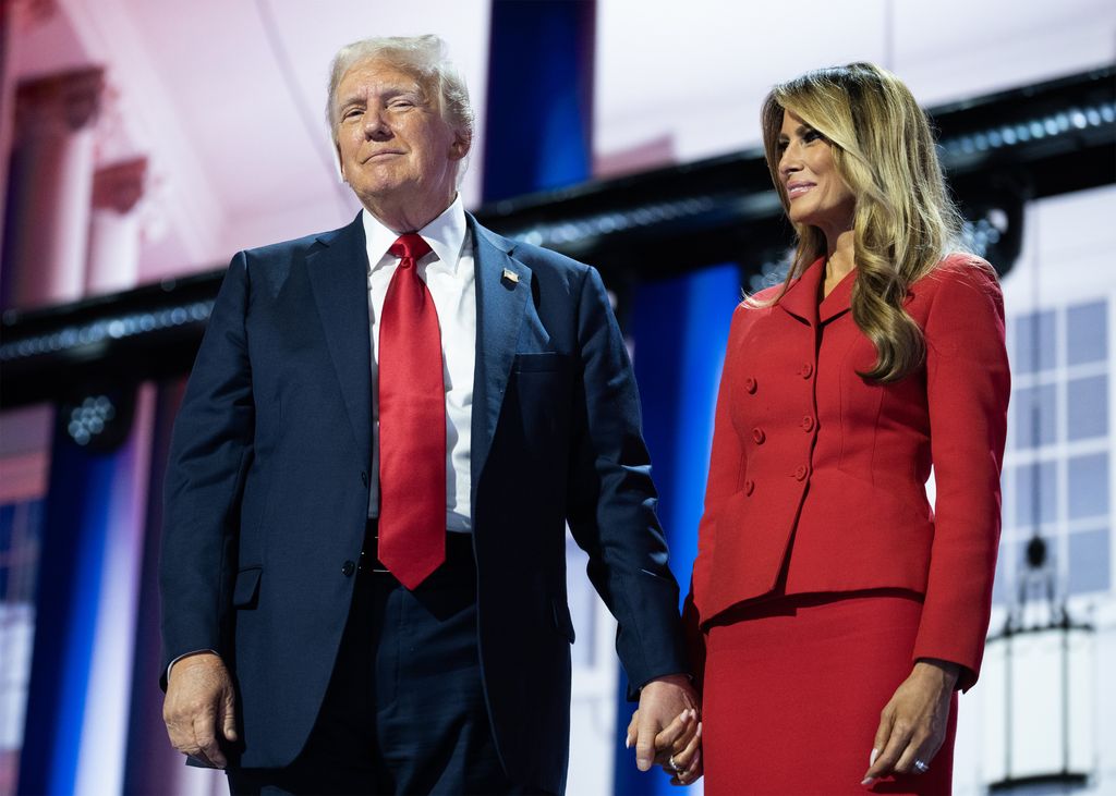 Donald Trump y Melania Trump