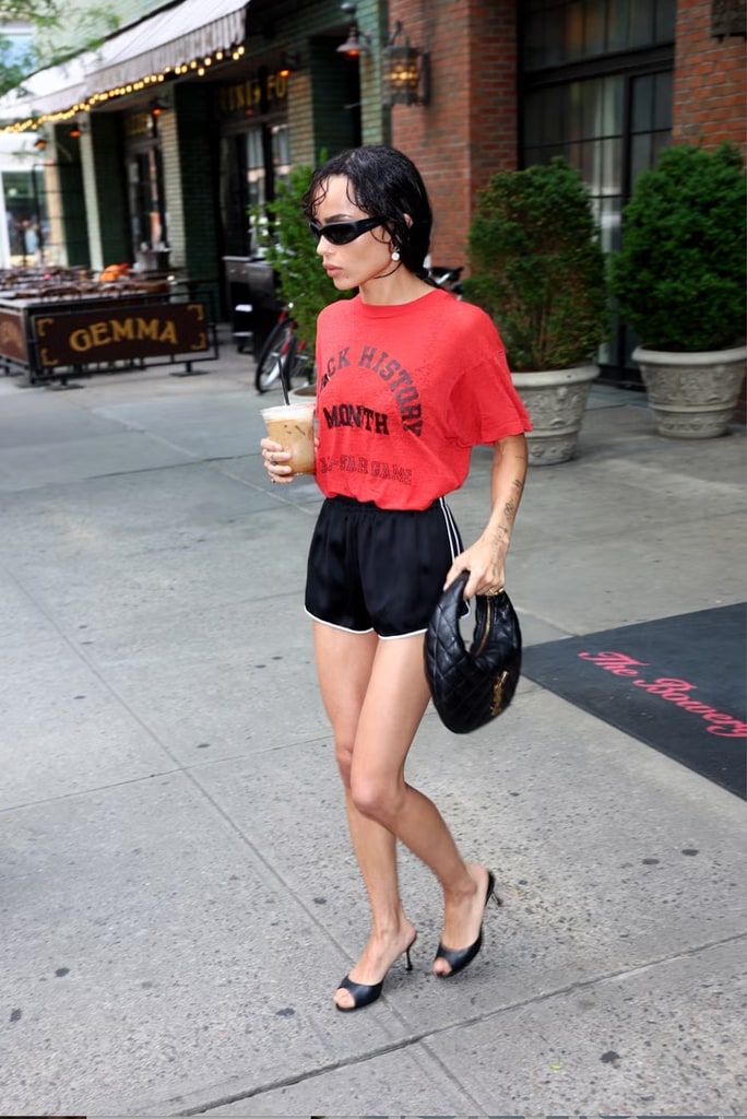 Zoë Kravitz en Nueva York.