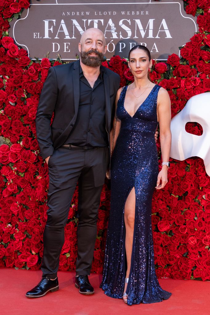 Goyo Jiménez y su pareja