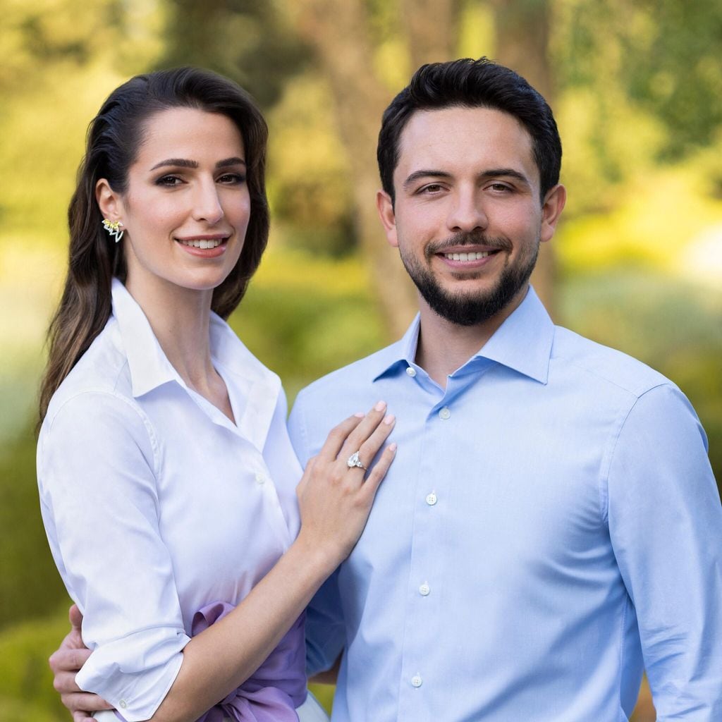 hussein de jordania y rajwa al saif